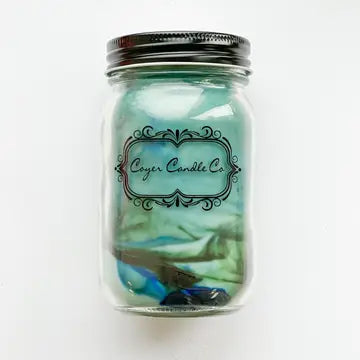 16 oz Candles mason jar - coastal scented candles