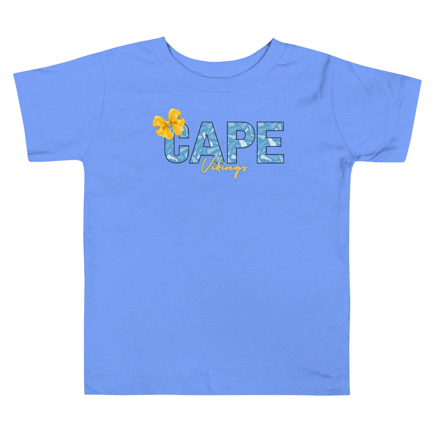 Youth Cape Henlopen Vikings with Bow β Exclusive Delaware Camo Letters ππ