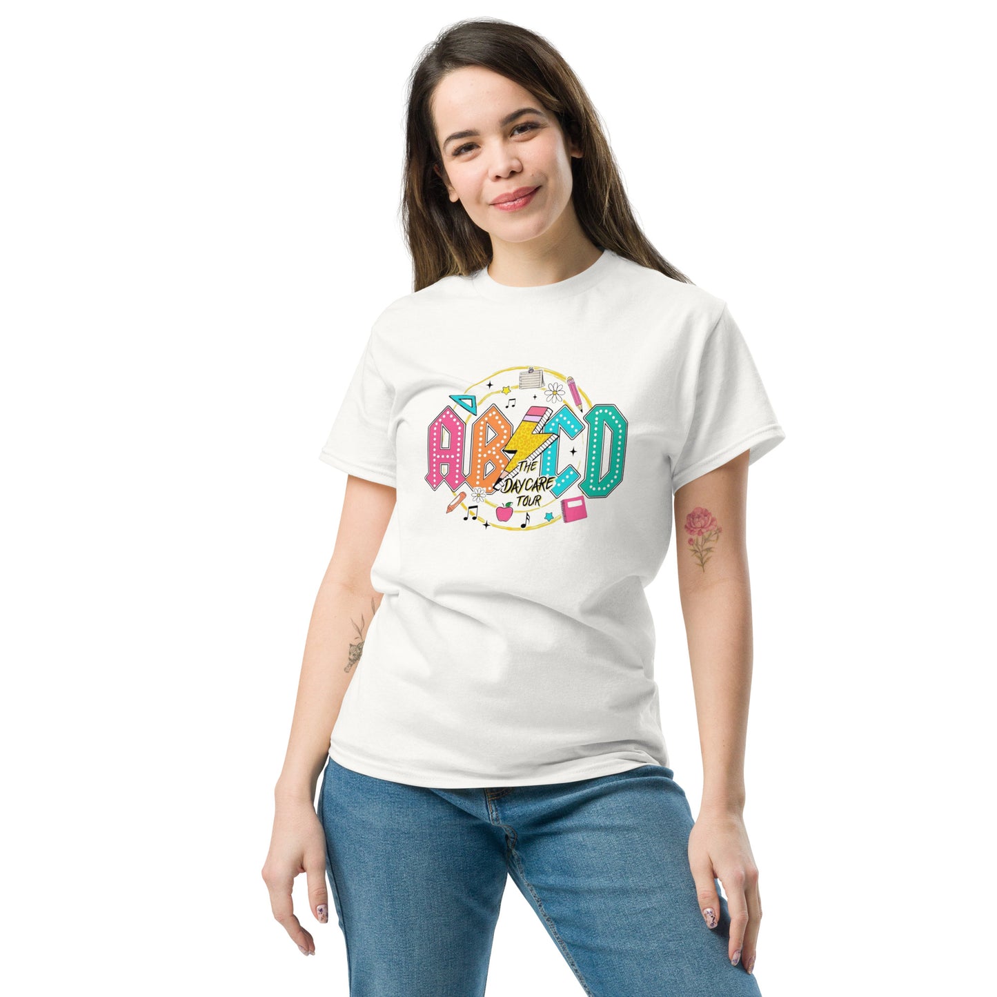 AB CD Daycare Tour T-Shirt πΈπ§Έπ