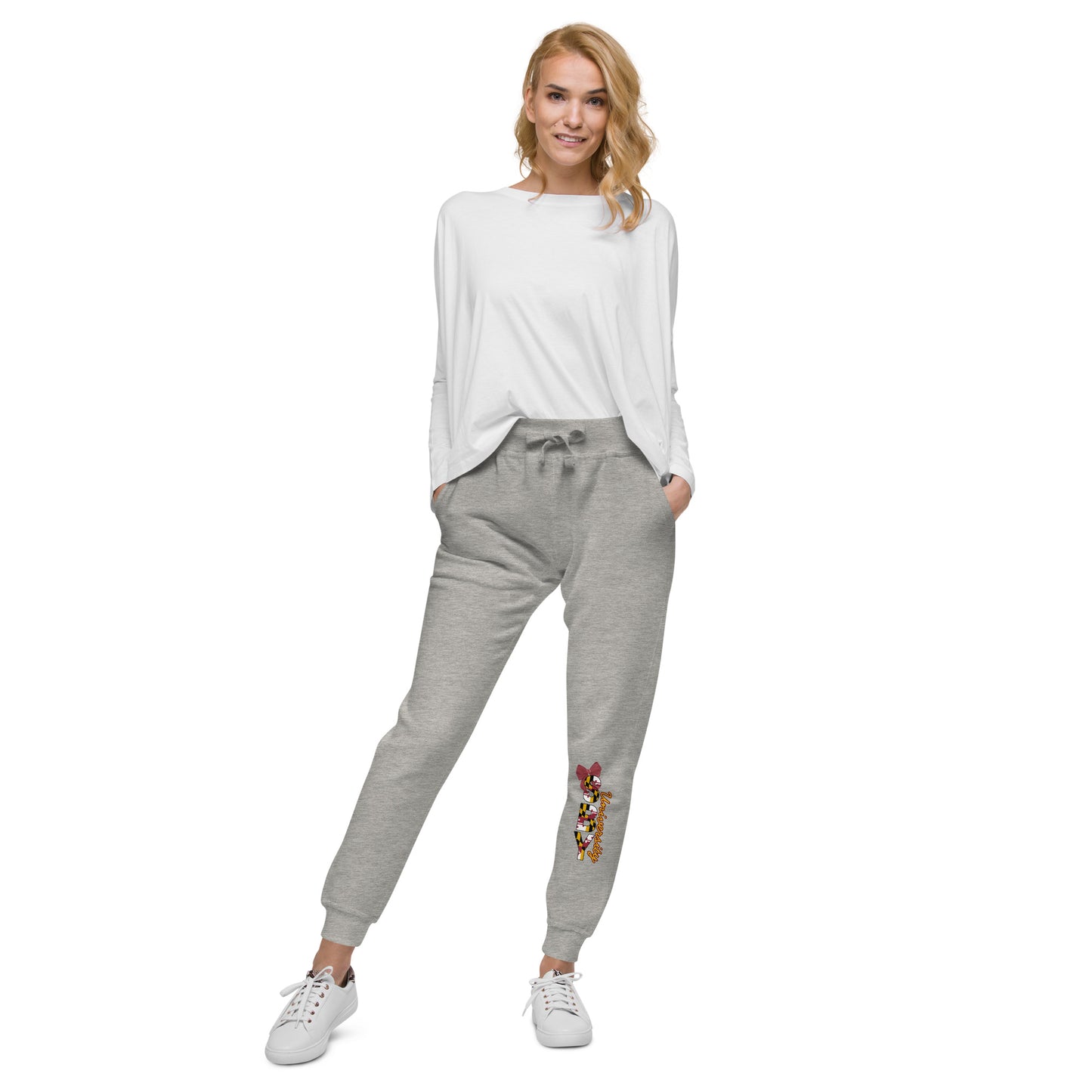 Salisbury University Maroon & Gold Sweatpants w/bow