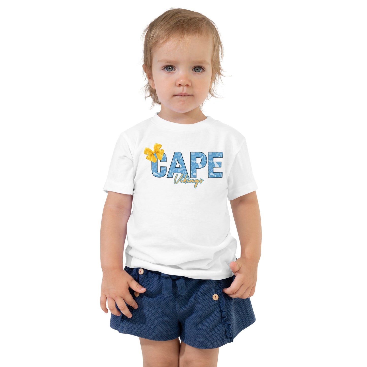 Youth Cape Henlopen Vikings with Bow β Exclusive Delaware Camo Letters ππ