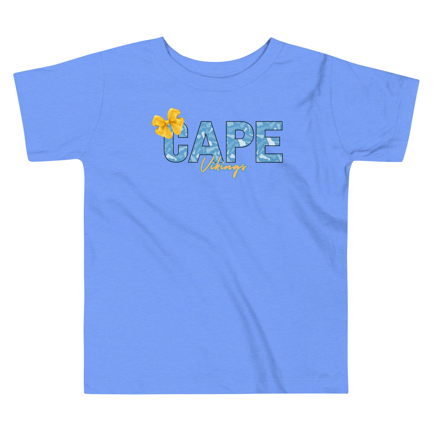Youth Cape Henlopen Vikings with Bow β Exclusive Delaware Camo Letters ππ