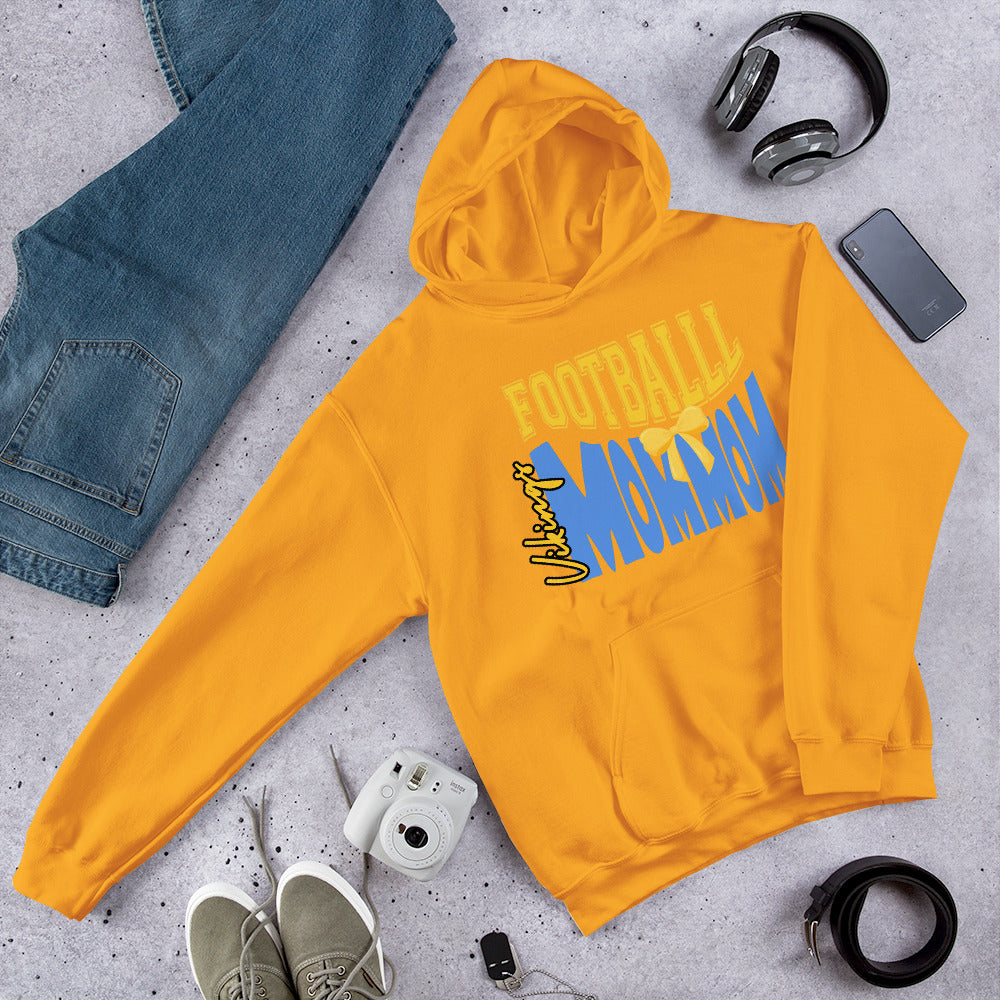 Cape Henlopen Vikings “Football Mommom” Hoodie 🏈💙💛
