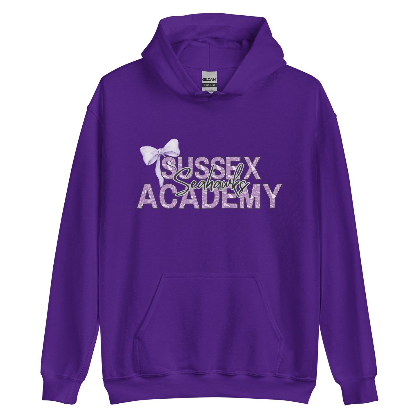 Sussex Academy Seahawks Sweatshirt w/ Bow