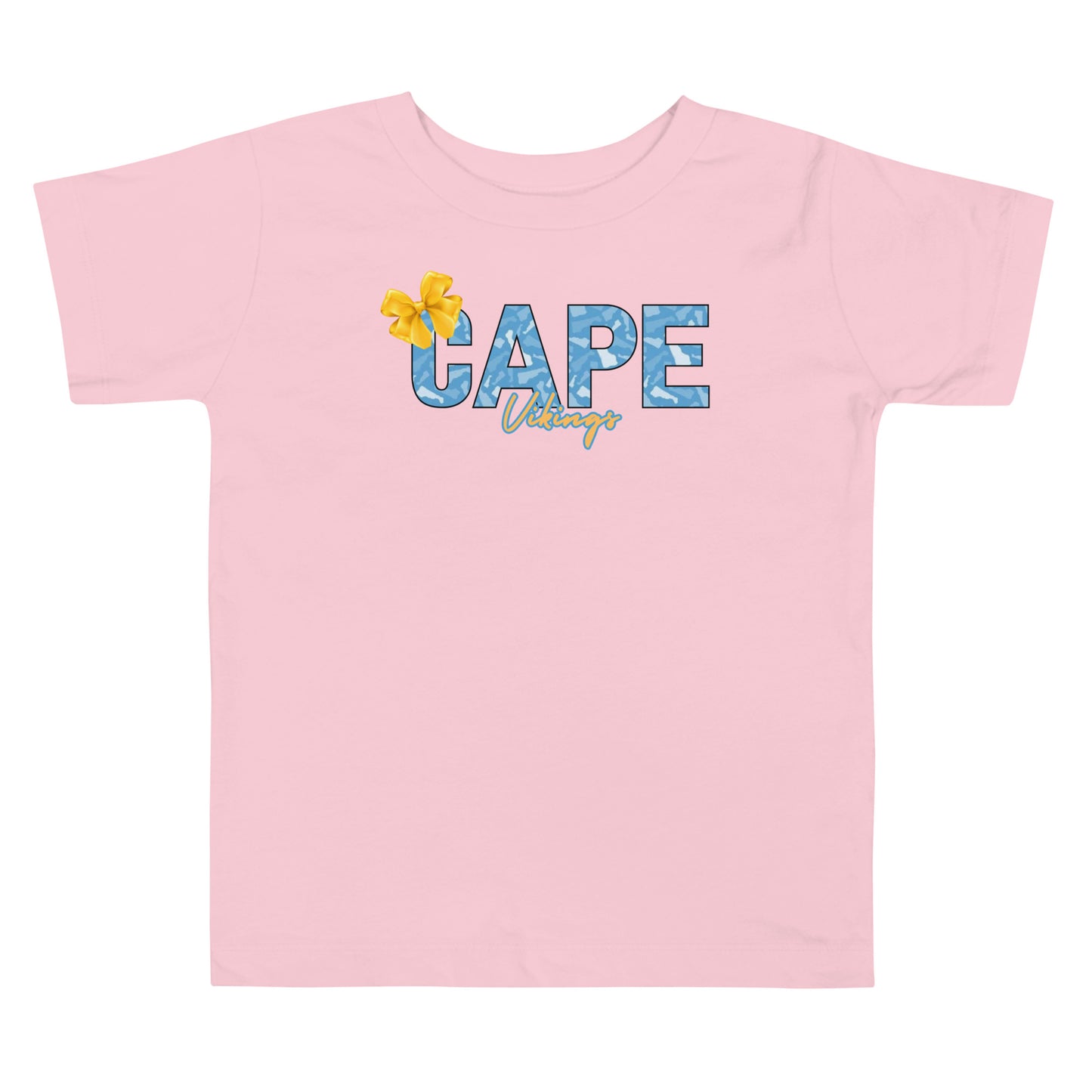 Youth Cape Henlopen Vikings with Bow β Exclusive Delaware Camo Letters ππ