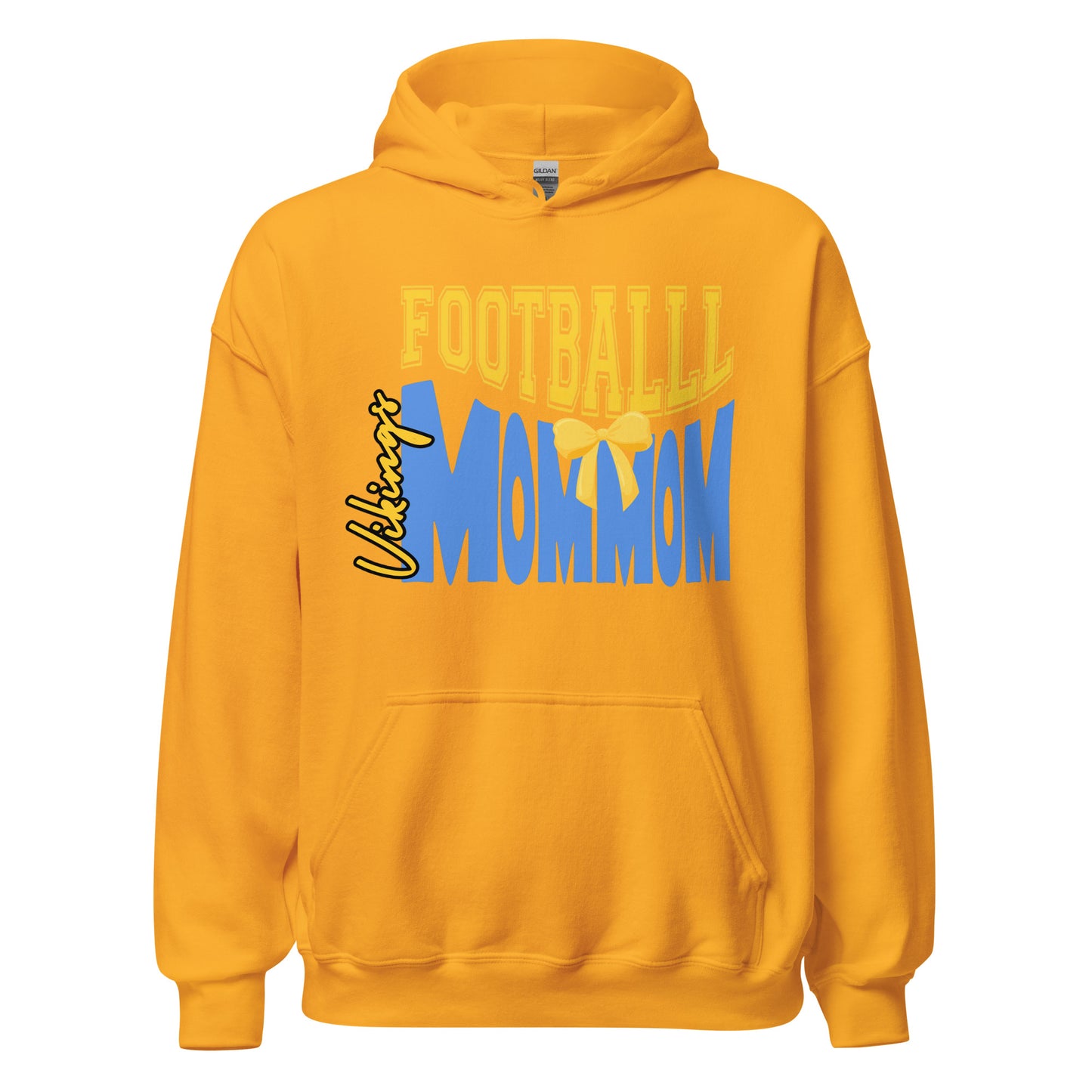 Cape Henlopen Vikings “Football Mommom” Hoodie 🏈💙💛