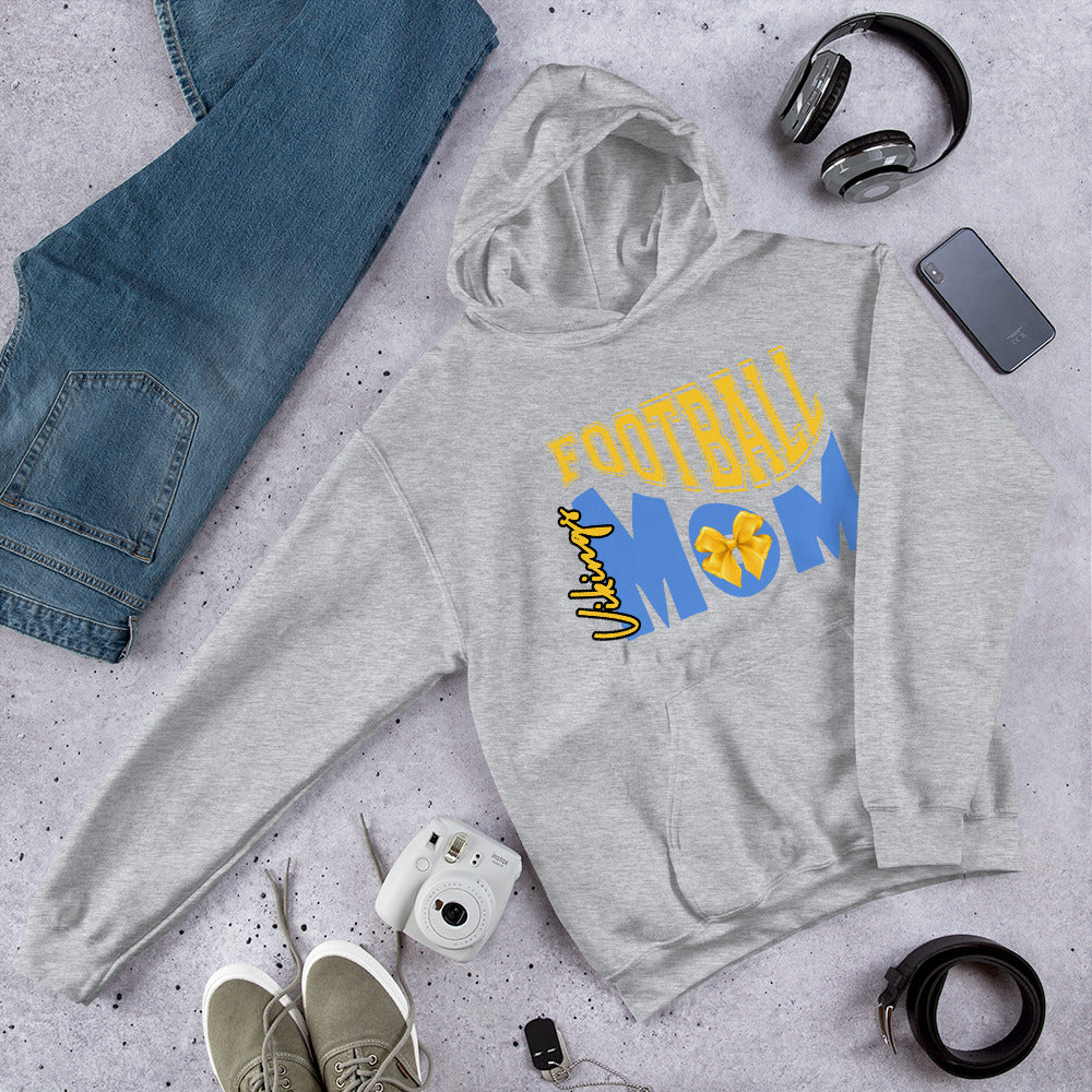 Cape Henlopen Vikings “Football Mom” Hoodie 🏈💙💛