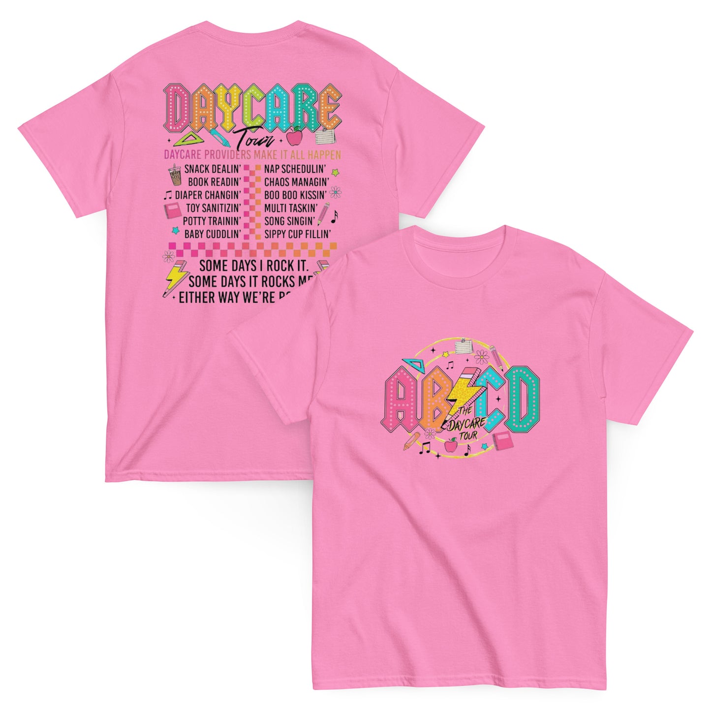AB CD Daycare Tour T-Shirt πΈπ§Έπ