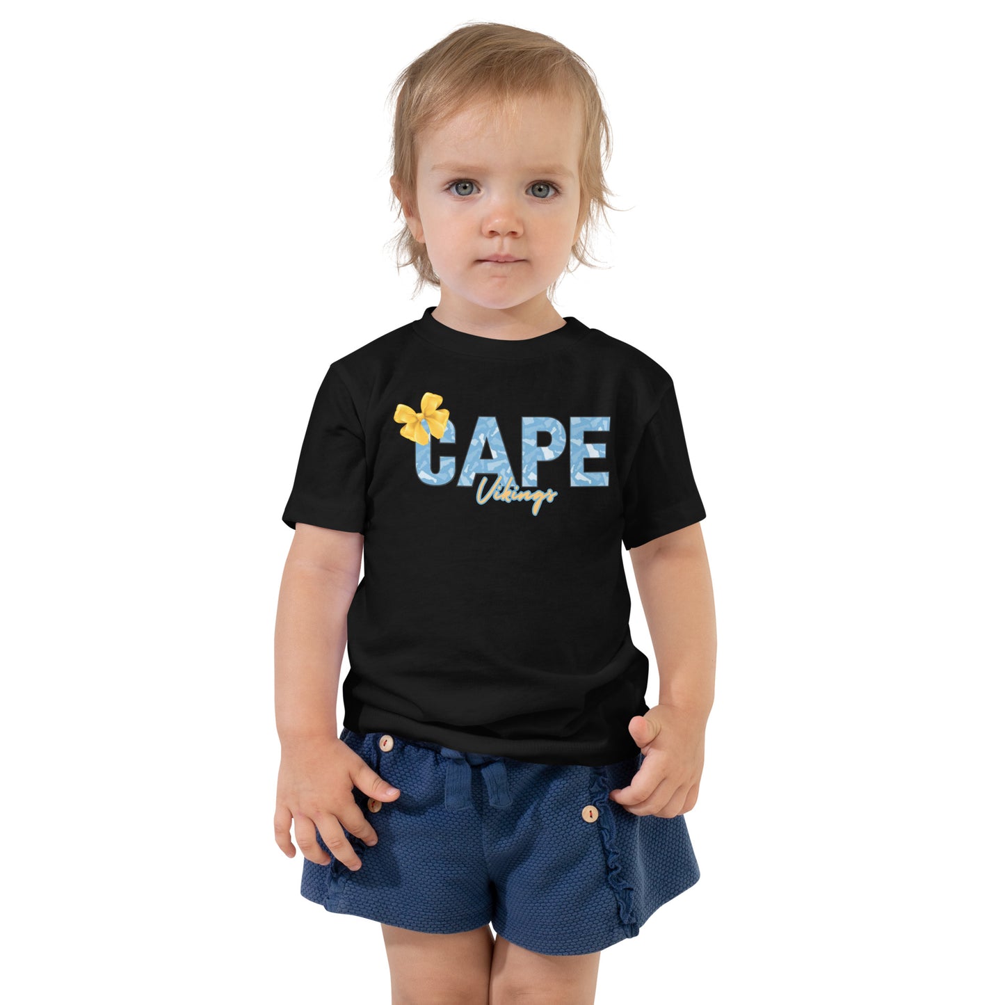 Youth Cape Henlopen Vikings with Bow β Exclusive Delaware Camo Letters ππ