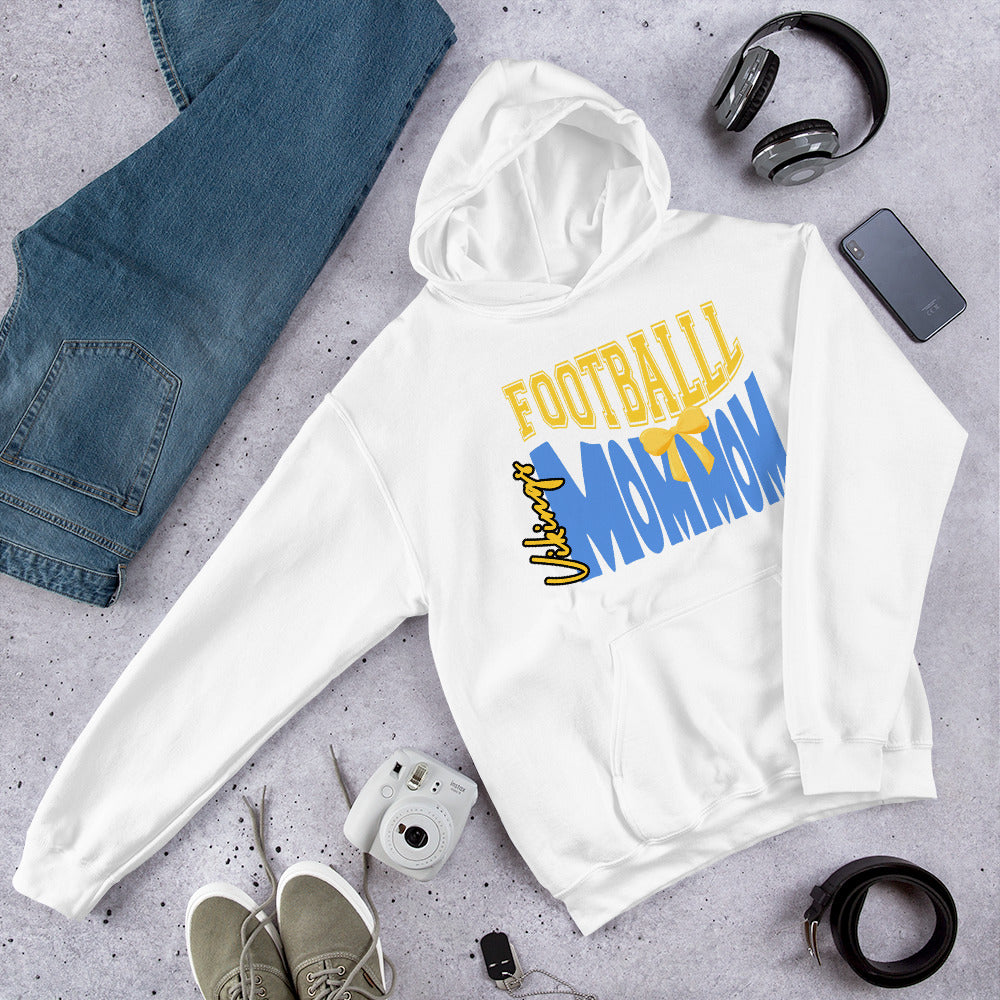 Cape Henlopen Vikings “Football Mommom” Hoodie 🏈💙💛