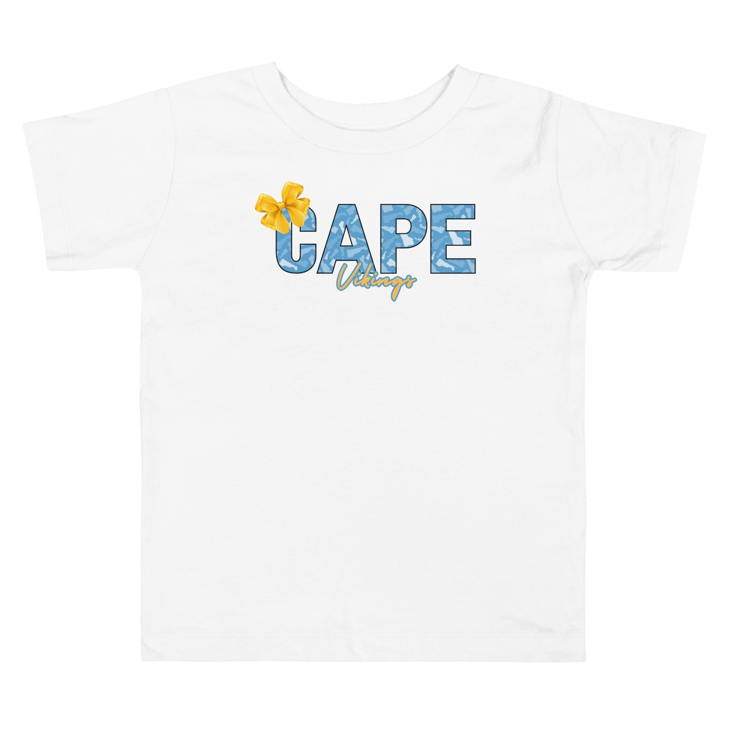 Youth Cape Henlopen Vikings with Bow β Exclusive Delaware Camo Letters ππ