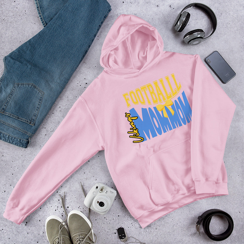 Cape Henlopen Vikings “Football Mommom” Hoodie 🏈💙💛