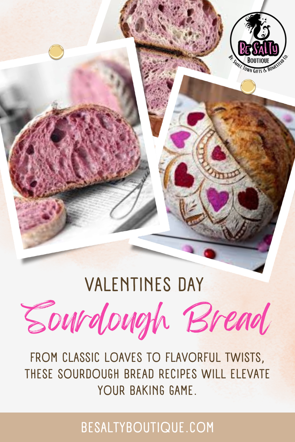 Sweet & Savory Valentine's Sourdough Recipe 💕🥖