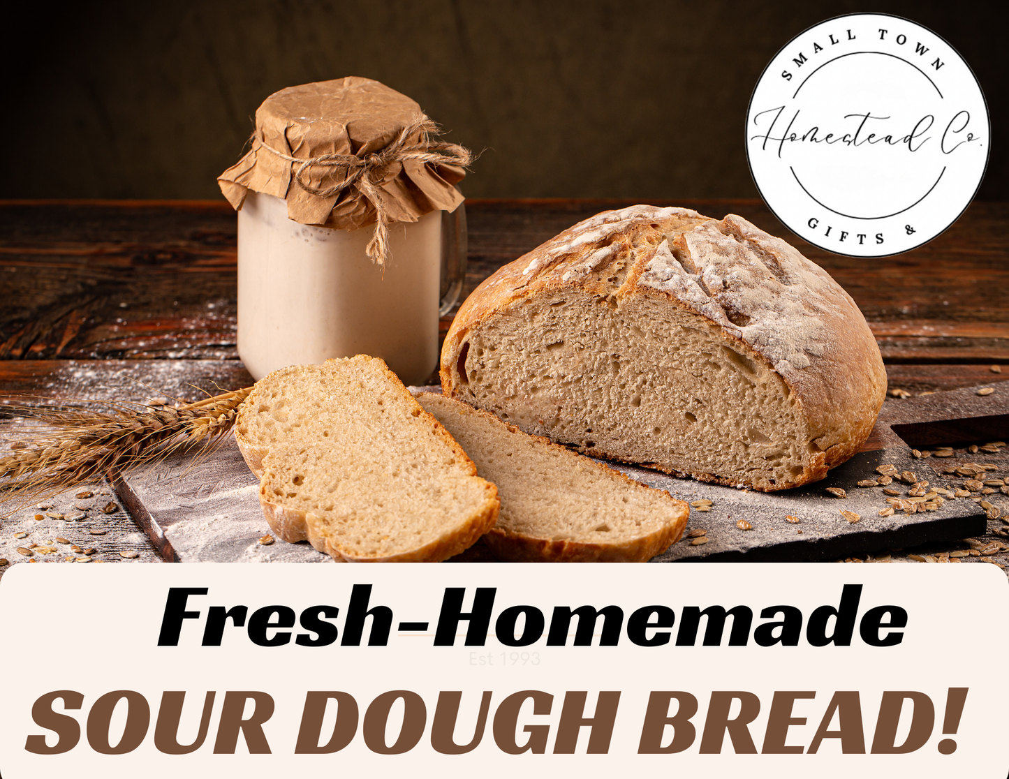 Regular Full Loaf of Sourdough Bread
