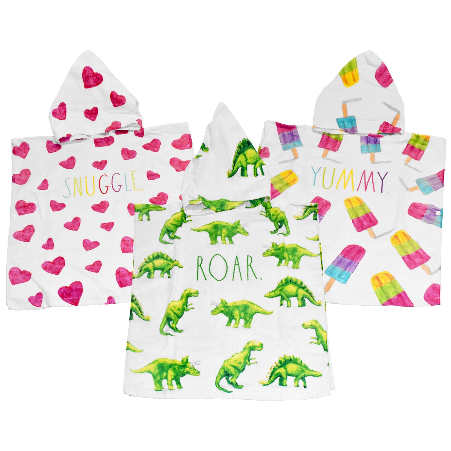 Cute Rae Dunn Hooded Towel & Beach Ball - Kids