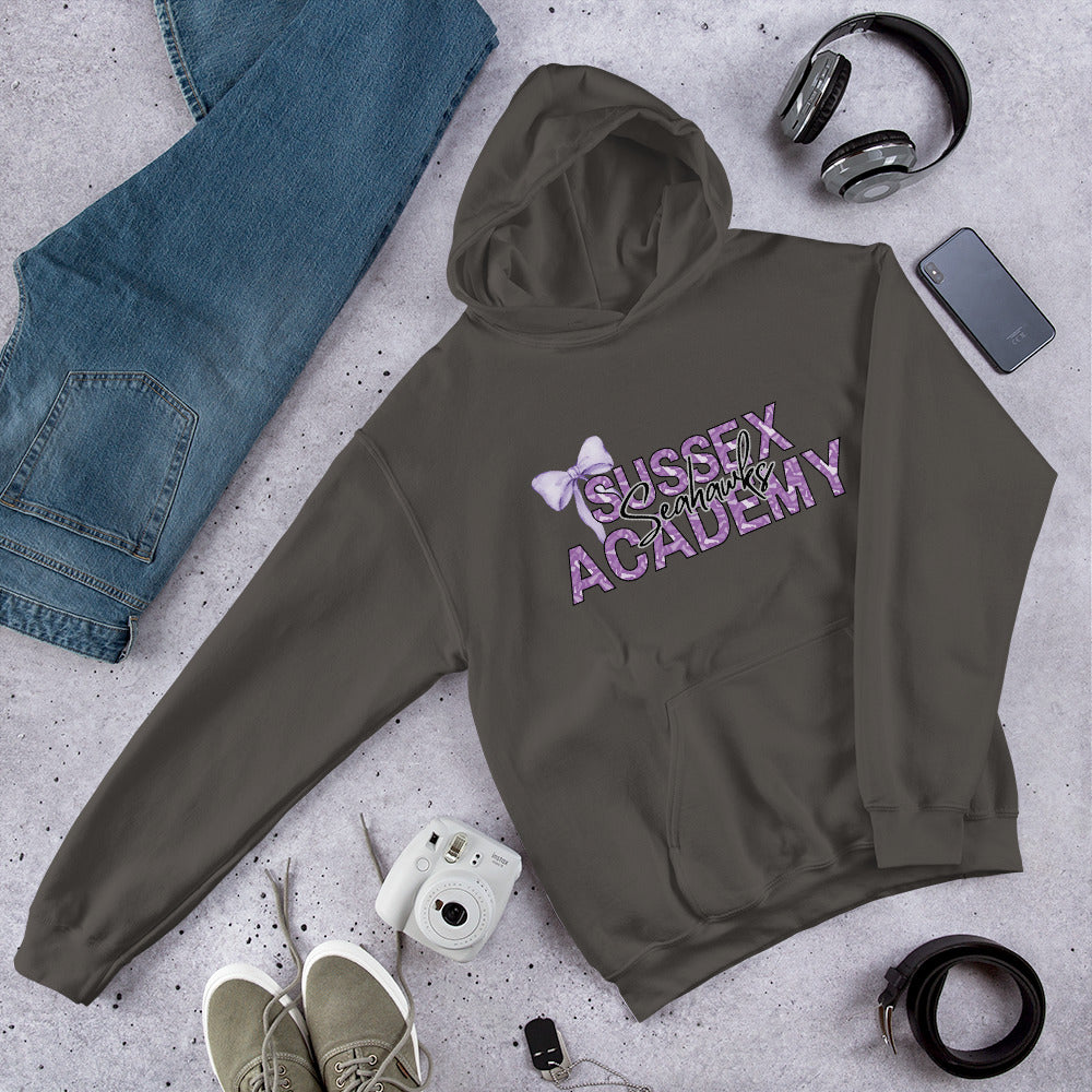 Sussex Academy Seahawks Sweatshirt w/ Bow