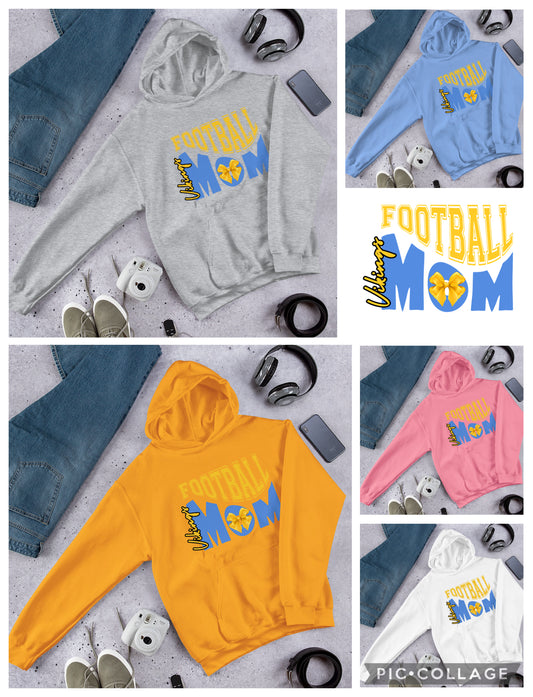 Cape Henlopen Vikings “Football Mom” Hoodie 🏈💙💛