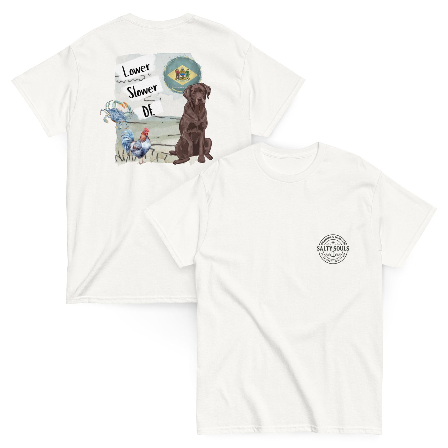Lower Slower DE – Limited Edition Salty Souls Tee