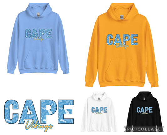 Cape Henlopen High School Gold & Blue Hoodie