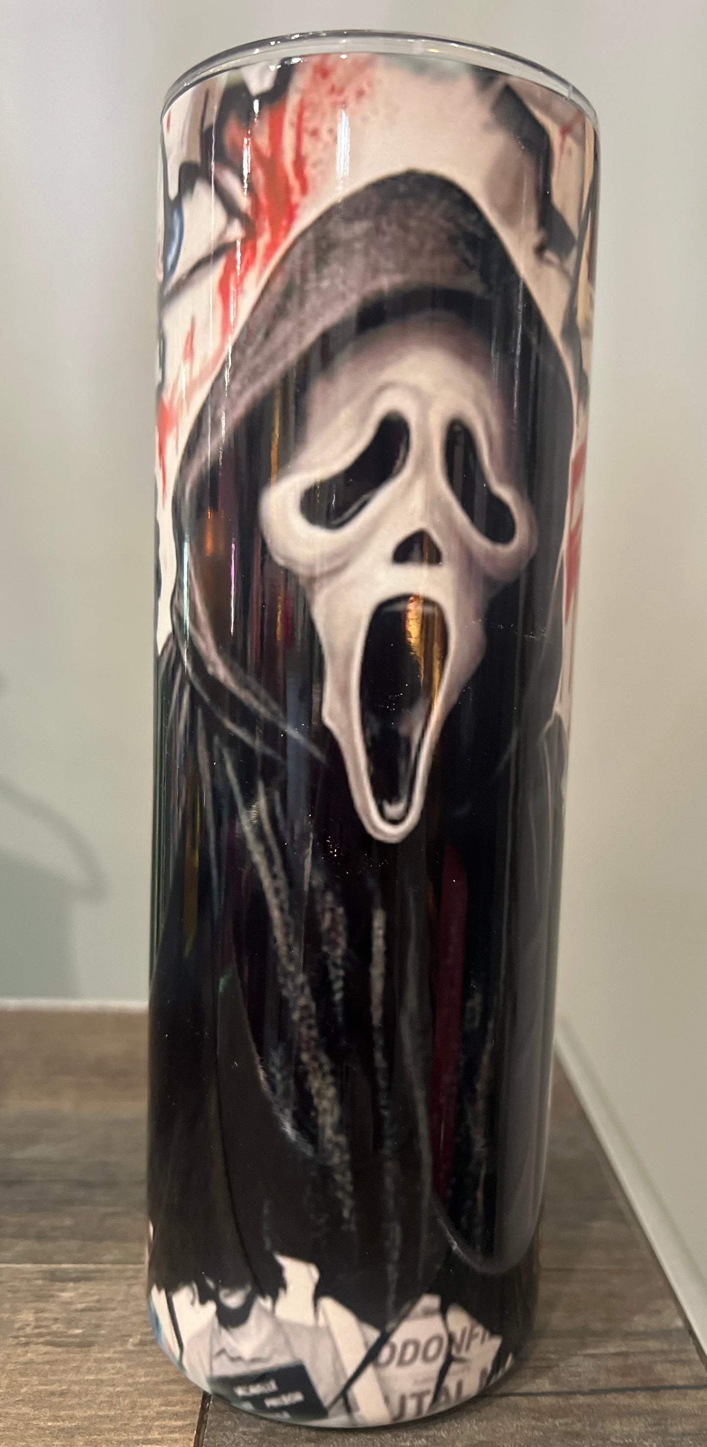 Ghost Face - Scream 20oz Tumbler w/lid & straw