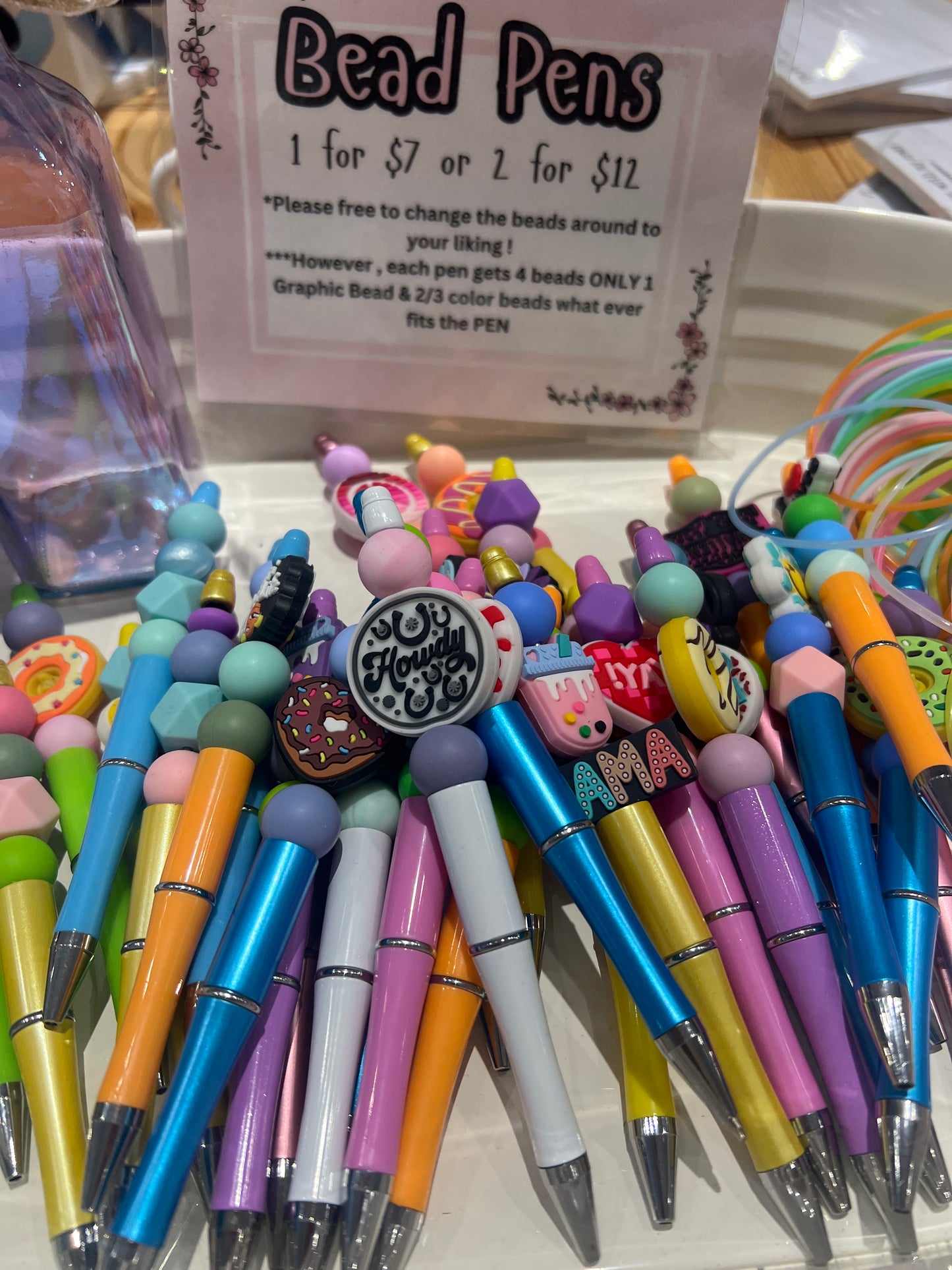 Beaded Pens