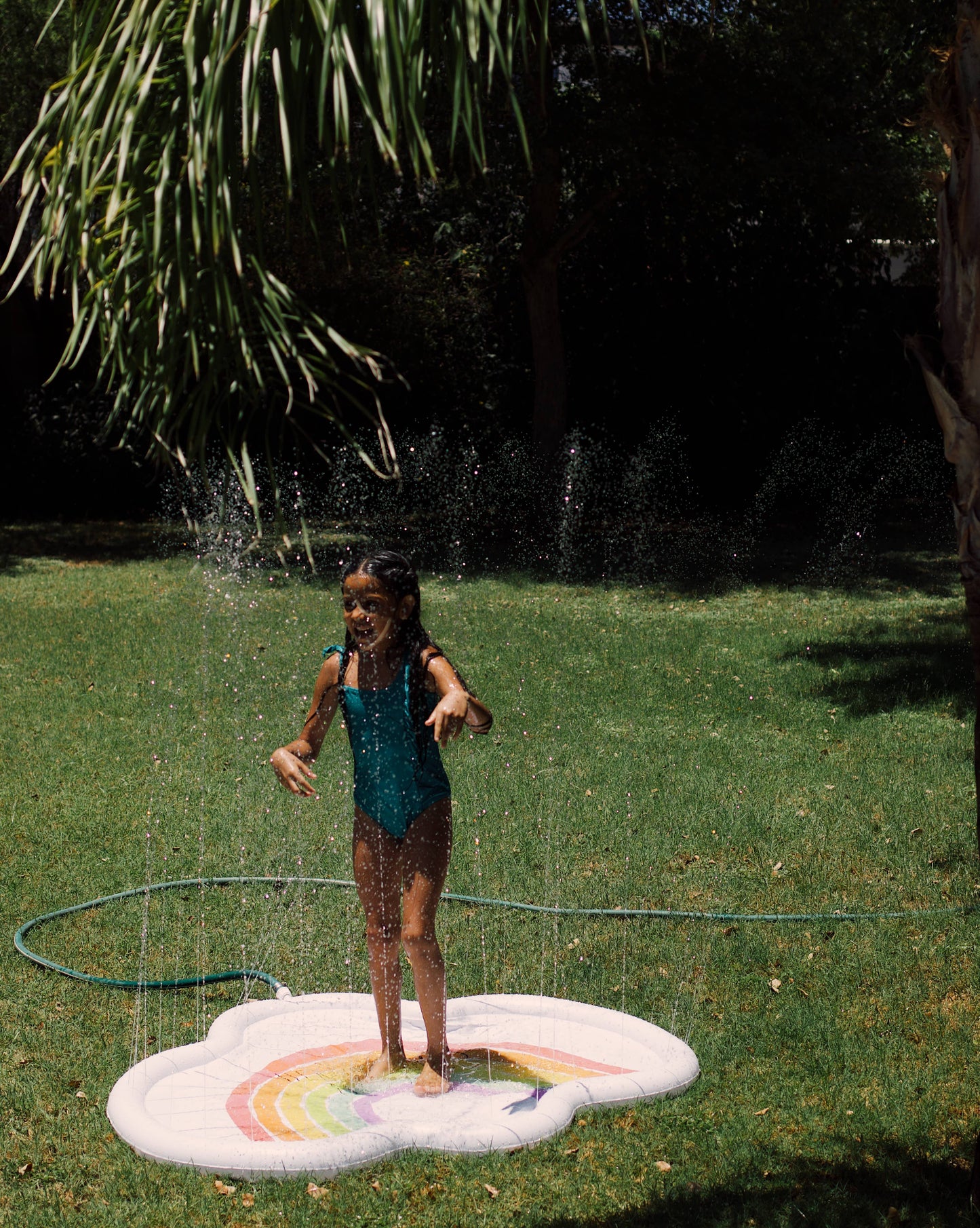 Rae Dunn Cloud Splash Pad - PLAY ALL DAY.