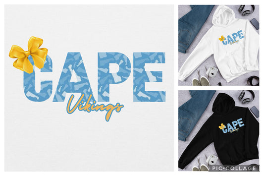 CAPE Bow Hoodie