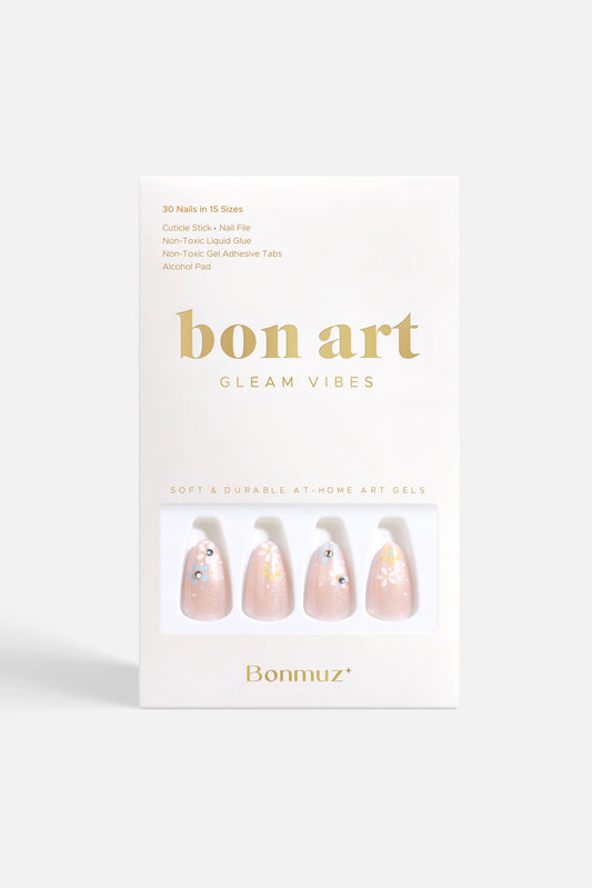 Cloudy Halo | Soft & Durable Press-On Nails