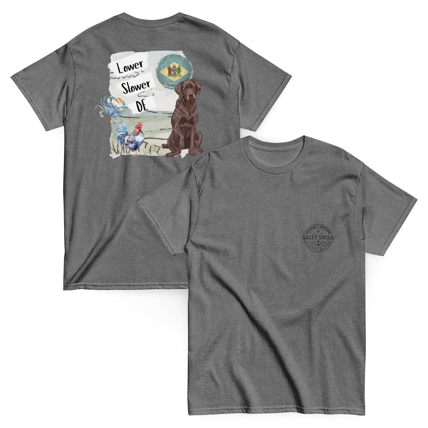 Lower Slower DE – Limited Edition Salty Souls Tee