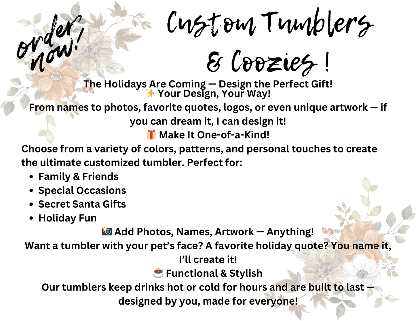 Customer 20 oz Tumbler