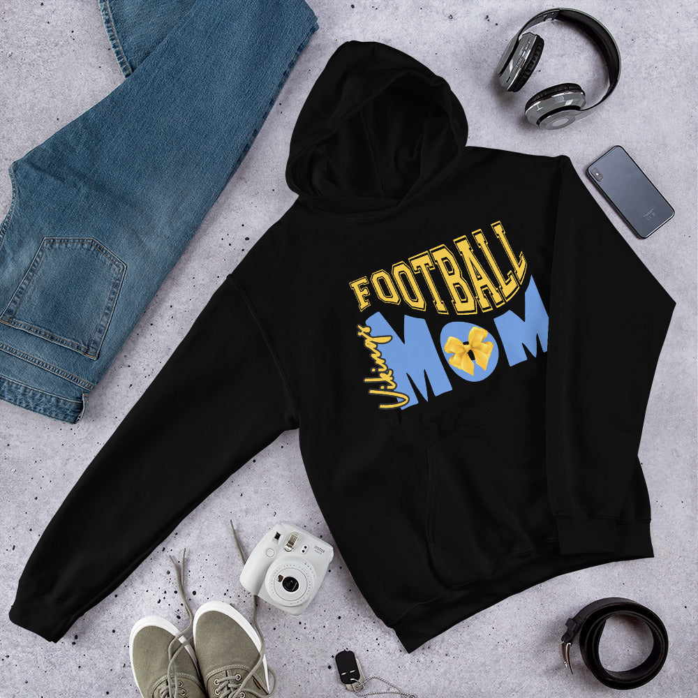 Cape Henlopen Vikings “Football Mom” Hoodie 🏈💙💛