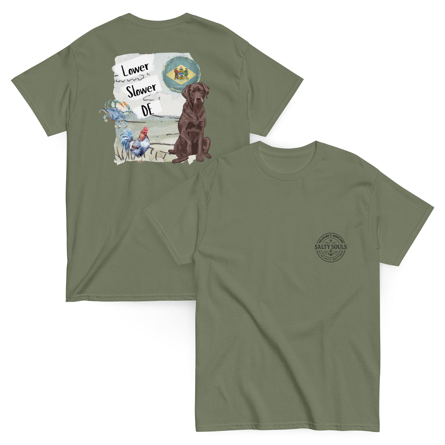 Lower Slower DE – Limited Edition Salty Souls Tee