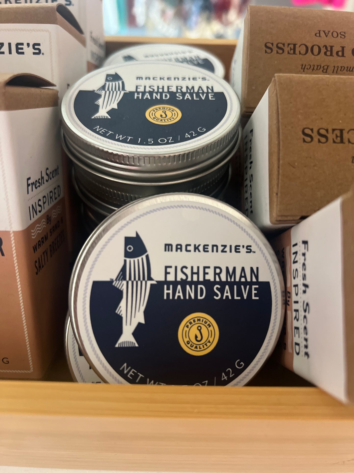 Fisherman hand salve