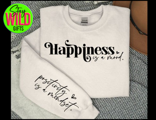 Positivity Is A Mindset Crewneck Sweatshirt
