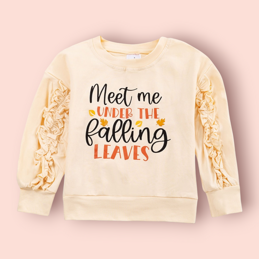 Meet Me Under The Falling Leaves Sweatshirt